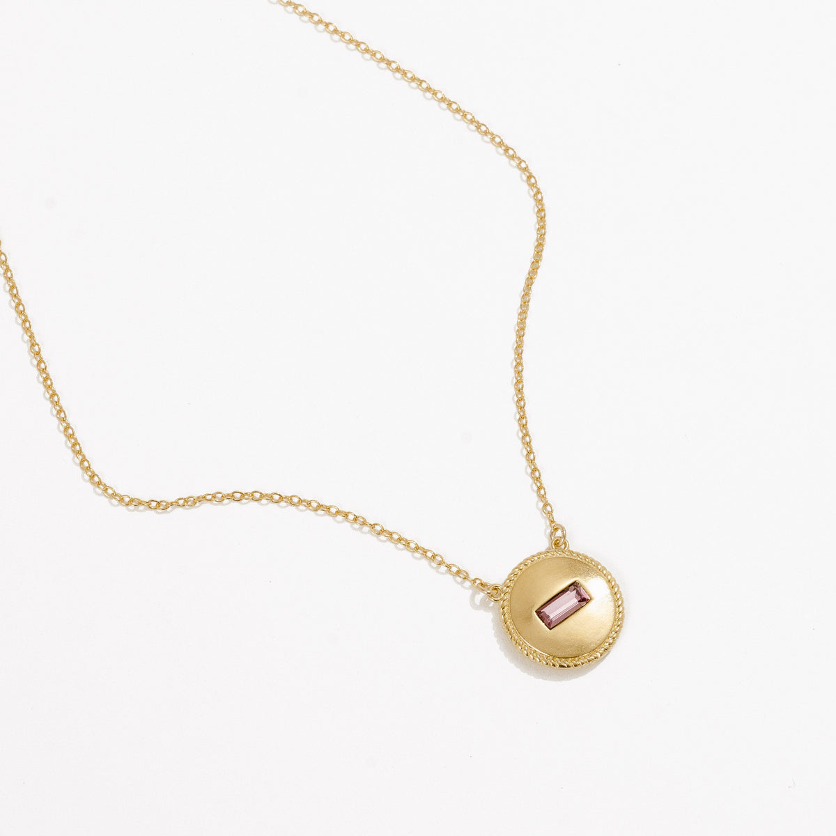 06 June Coin Birthstone Neckalce_ Madewell_x_Katie Dean Jewelry_3