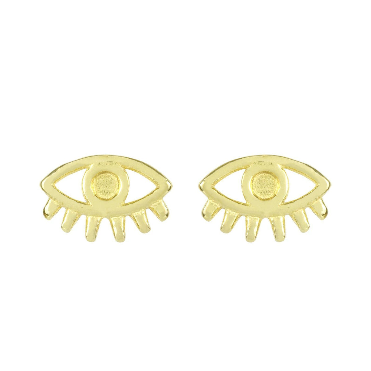 Good vibes. Lucky charm. Protector of evil spirits. No matter which way you put it, the Evil Eye Stud Earrings are a good omen and carries only well wishes along with it.