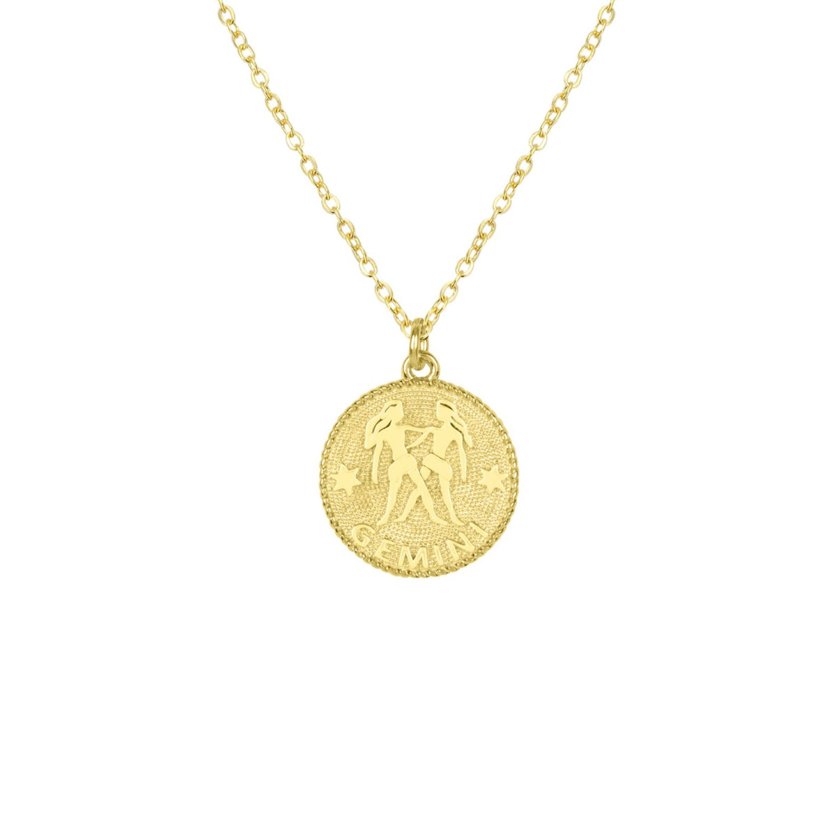 Gemini Zodiac Necklace_May 21-June 20_Katie Dean Jewelry_horoscope sign_Zodiac Collection, dainty handmade necklaces by Katie Dean Jewelry
