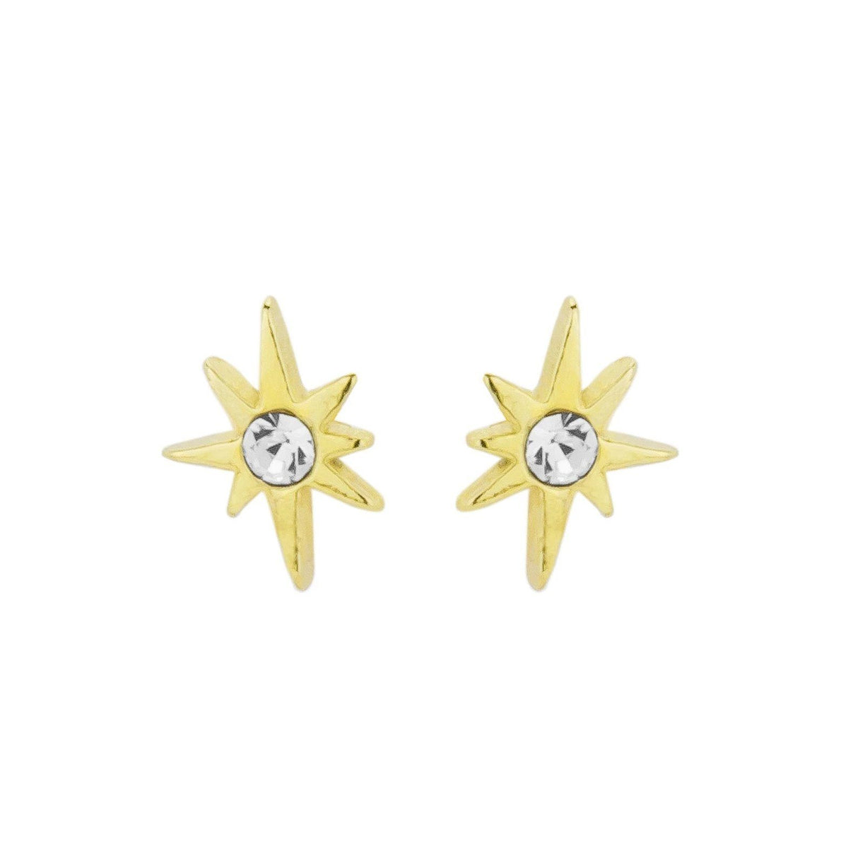 Star light star bright, first studs I see tonight! Your wish is our command with these beautiful, dainty starburst stud earrings. Plus, they're a best seller. Handmade in California by Katie Dean Jewelry. Nickel free and hypoallergenic.