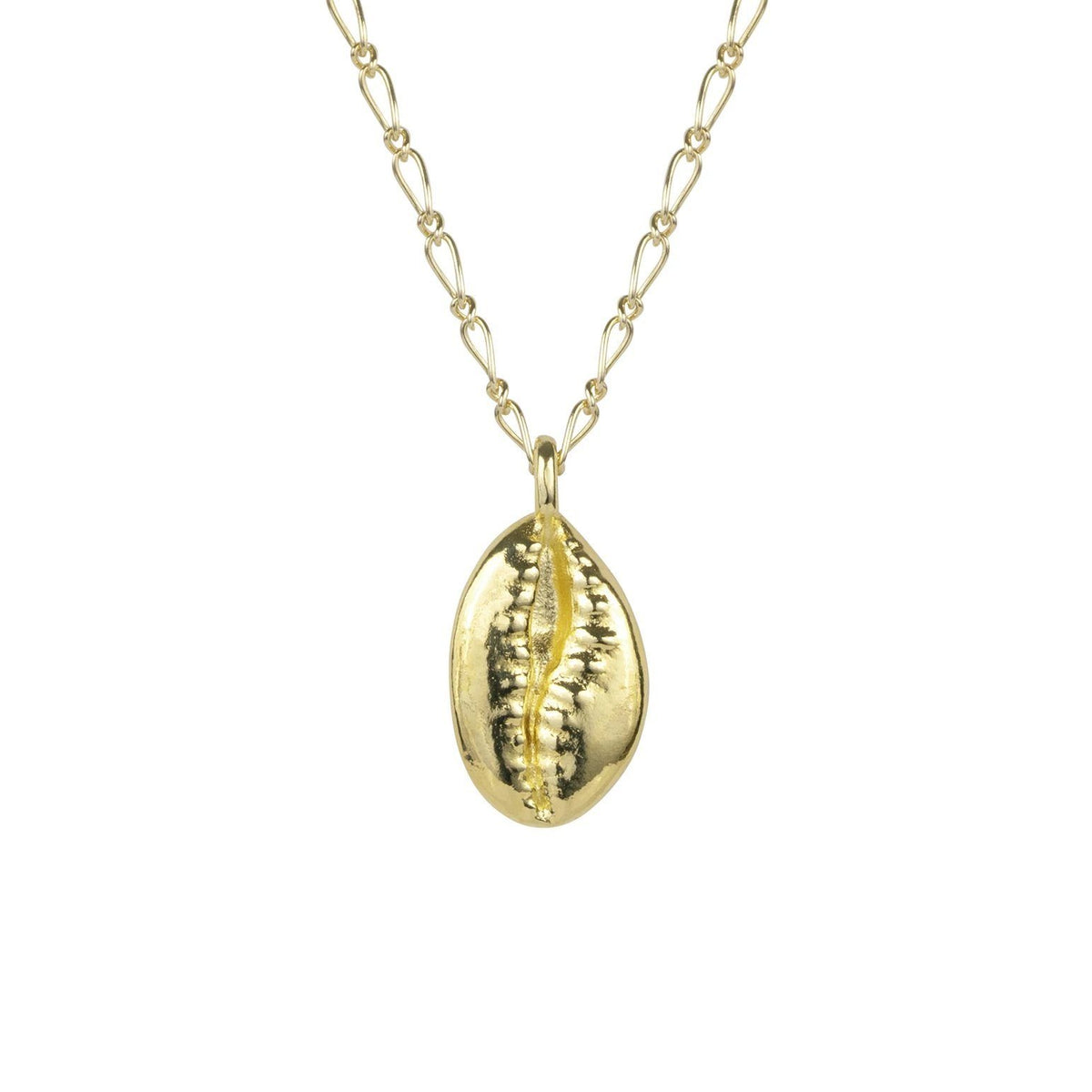 Whimsical, tropical and perfectly beachy. This Puka Shell Necklace will take you on a summer getaway even if you're heading into the office for a full day of work. Handmade in California by Katie Dean Jewelry.