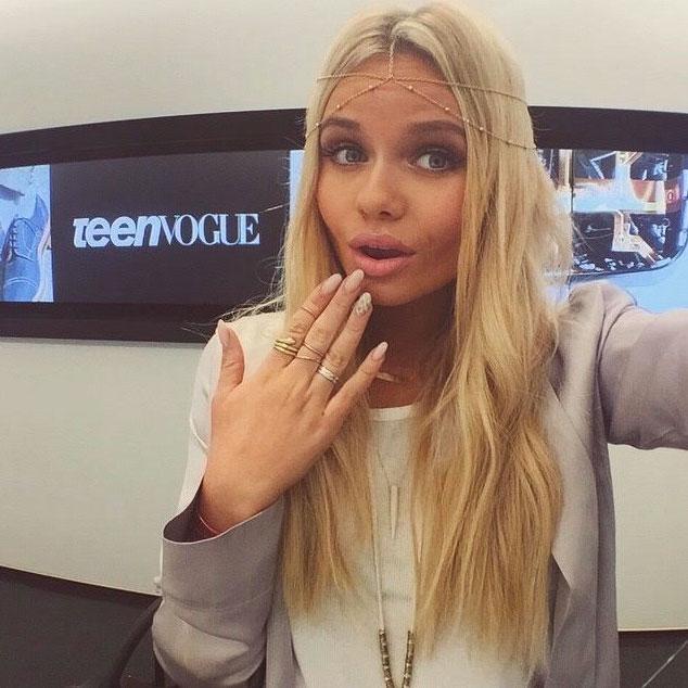 Alli Simpson and the Dare Devil Necklace