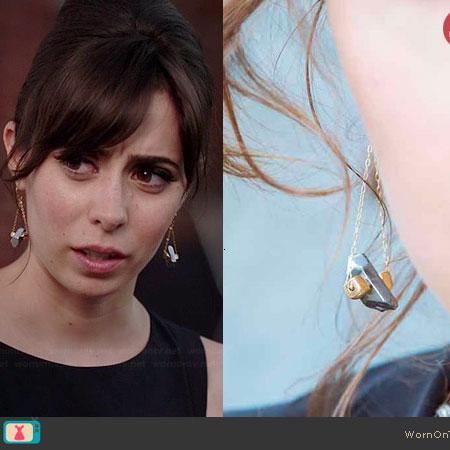Majestic Earrings on NBC's 'A to Z'