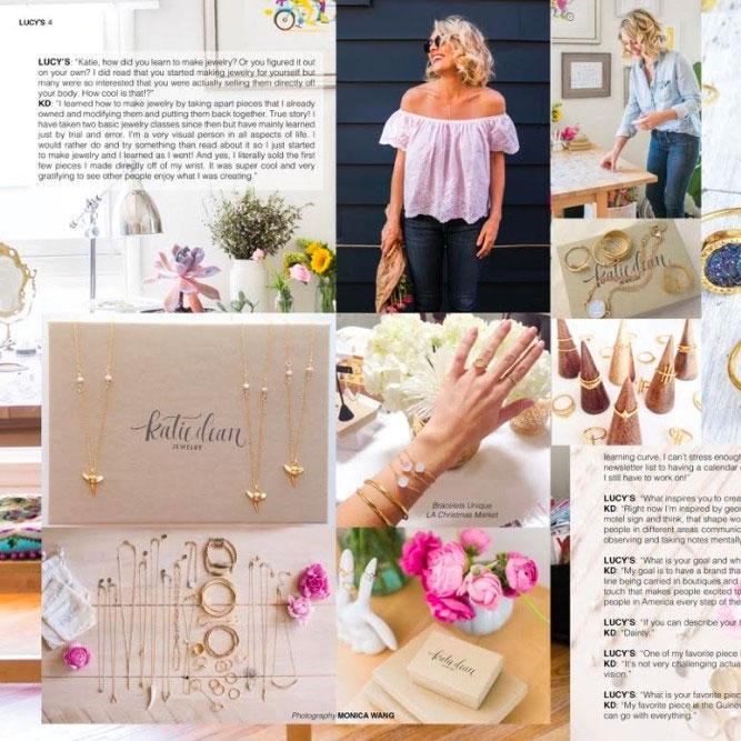 Lucy's Magazine Feature