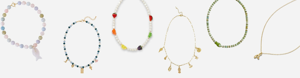 Dainty gold jewelry perfect for Summer made by Katie Dean Jewelry